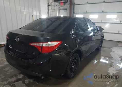 2016 Toyota Corolla Le z USA, uszkodzony, nr VIN 5YFBURHE2GP506589